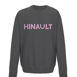 hinault kids cycling sweatshirt black