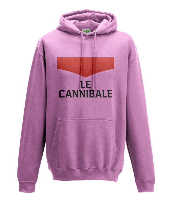 le cannibale eddy merckx hoodie - pink