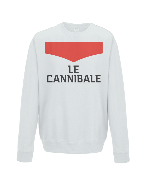 le cannibale kids cycling sweatshirt grey