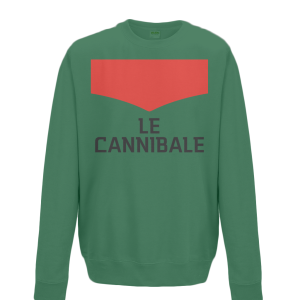 le cannibale sweatshirt green
