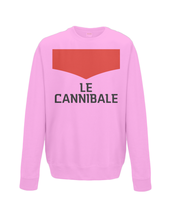 le cannibale sweatshirt pink