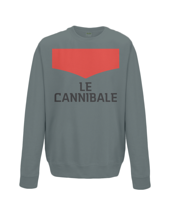 le cannibale sweatshirt charcoal