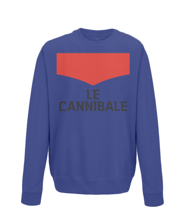 le cannibale sweatshirt navy