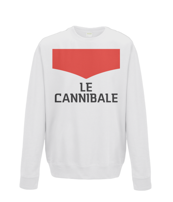 le cannibale sweatshirt white