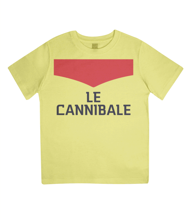le cannibale eddy merckx t-shirt - yellow