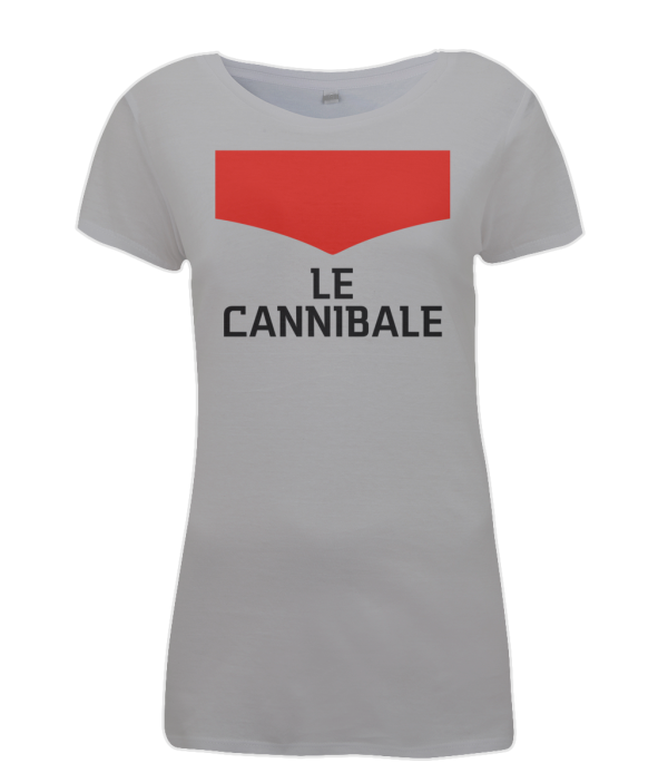 le cannibale women's cycling t-shirt grey