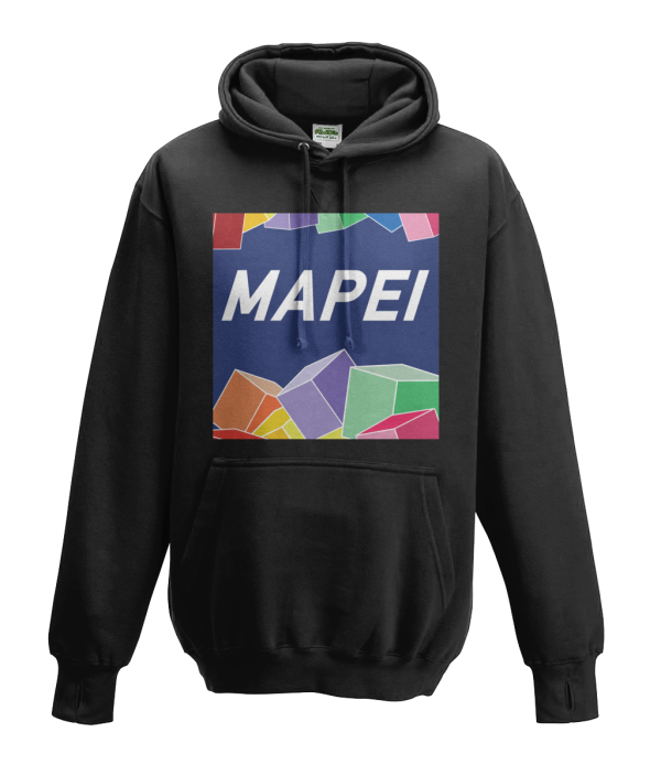mapei kids cycling hoodie black