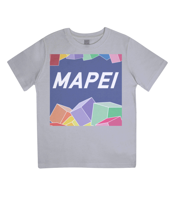 mapei kids cycling t-shirt - grey