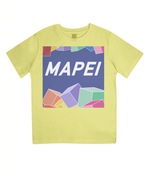 mapei kids cycling t-shirt - yellow
