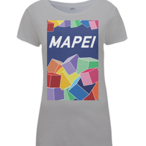mapei women's cycling t-shirt grey