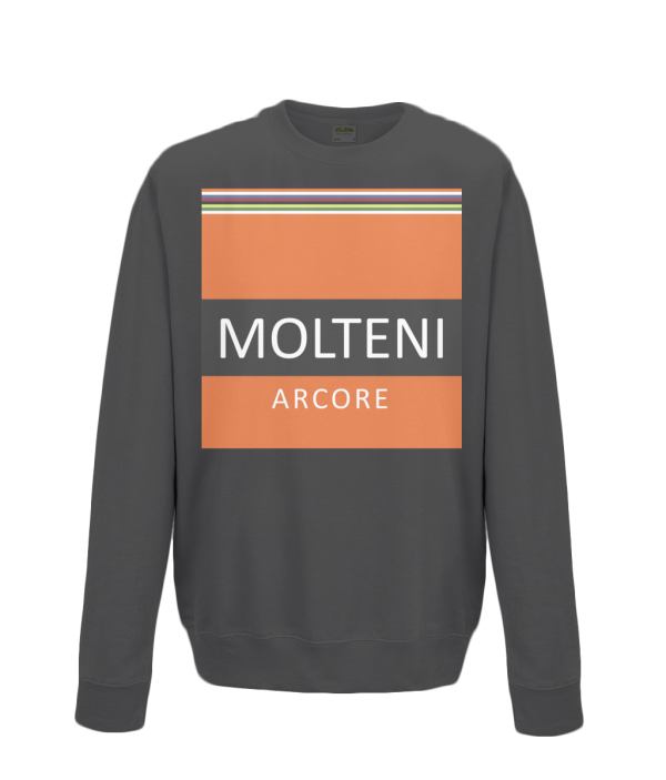 molteni kids cycling sweatshirt black