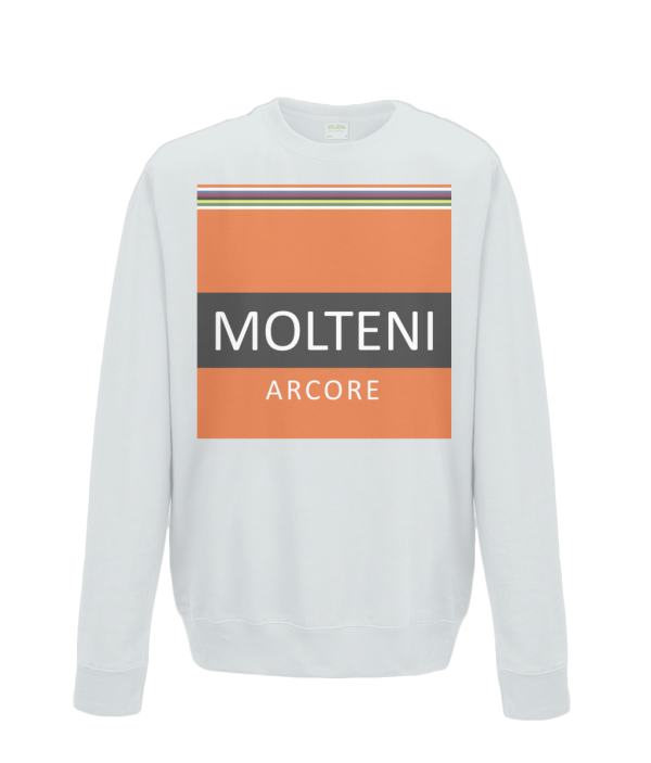 molteni kids cycling sweatshirt grey