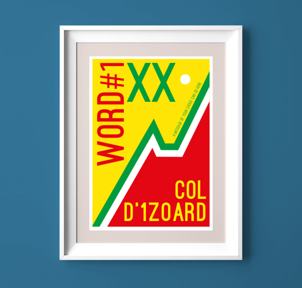 Col d'Izoard souvenir