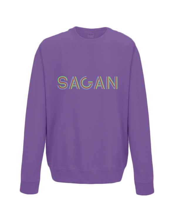 sagan kids cycling jumper purple