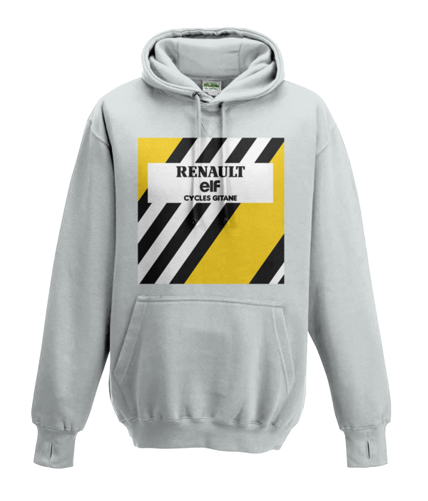 renault cycling hoodie - grey