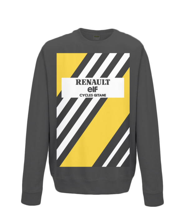 renault cycling sweatshirt black