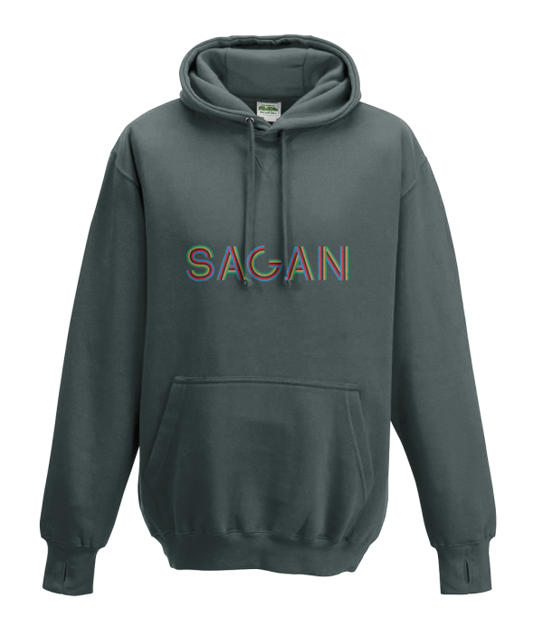 sagan hoodie - charcoal