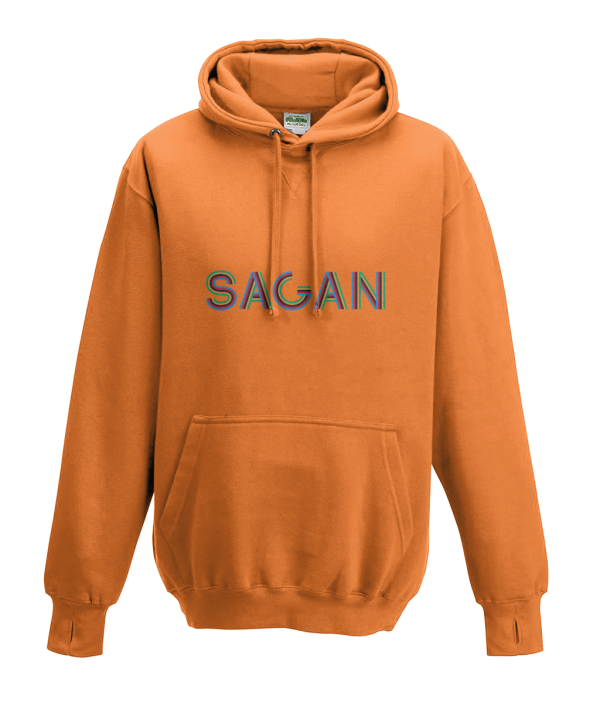 sagan hoodie - orange