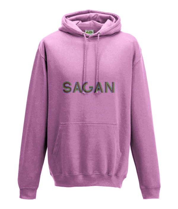 sagan hoodie - pink