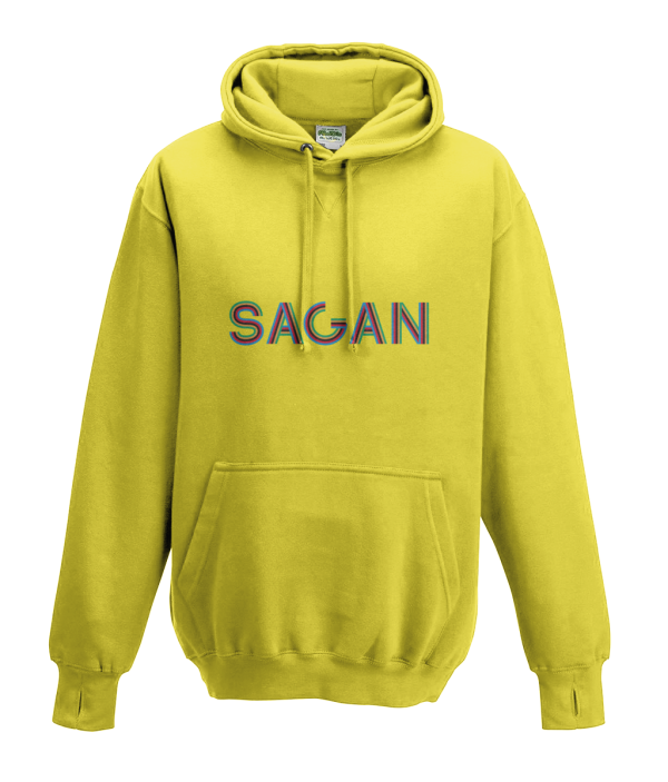 sagan hoodie - yellow
