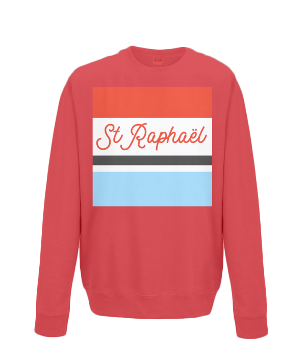 st raphael cycling kids jumper red