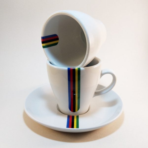 cycling world champion cappuccino set