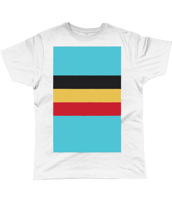 belgium flag t-shirt white