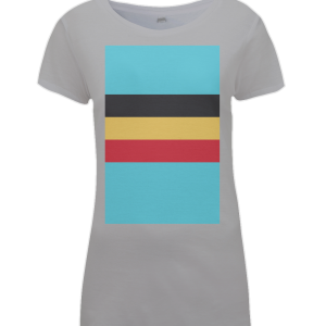 belgium flag womens cycling t-shirt grey