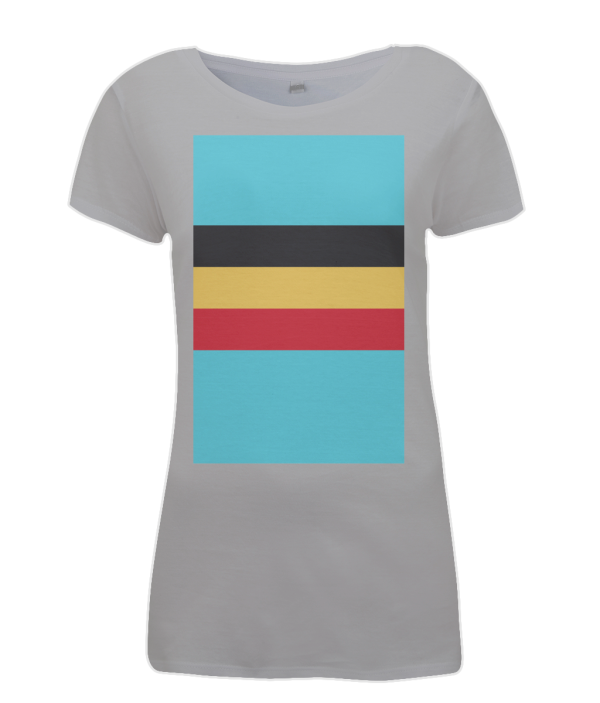 belgium flag womens cycling t-shirt grey