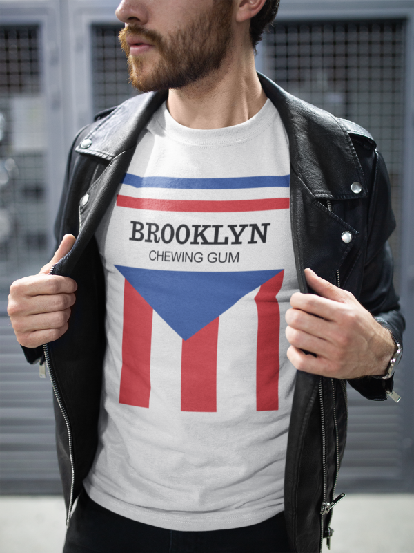 brooklyn chewing gum t-shirt model