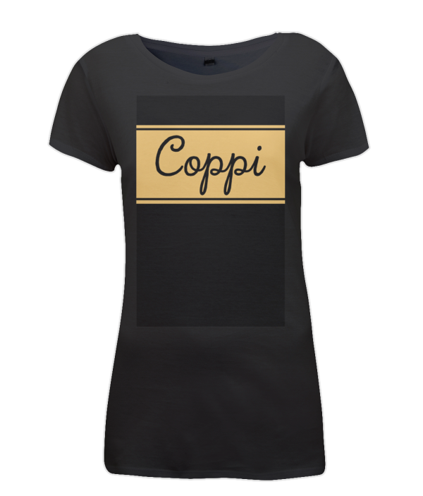 coppi womens t-shirt black