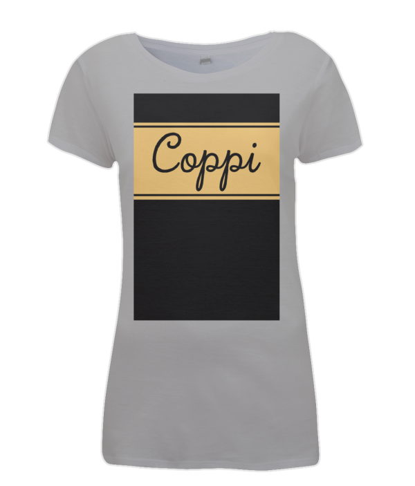 coppi womens t-shirt grey