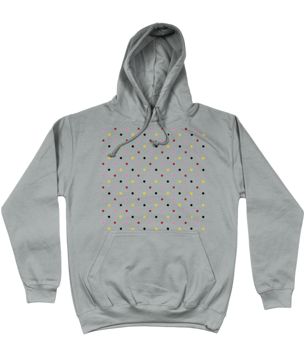 grand tour dots hoodie grey