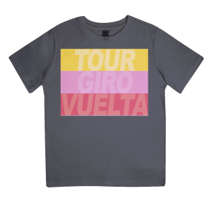 kids grand tours cycling t-shirt