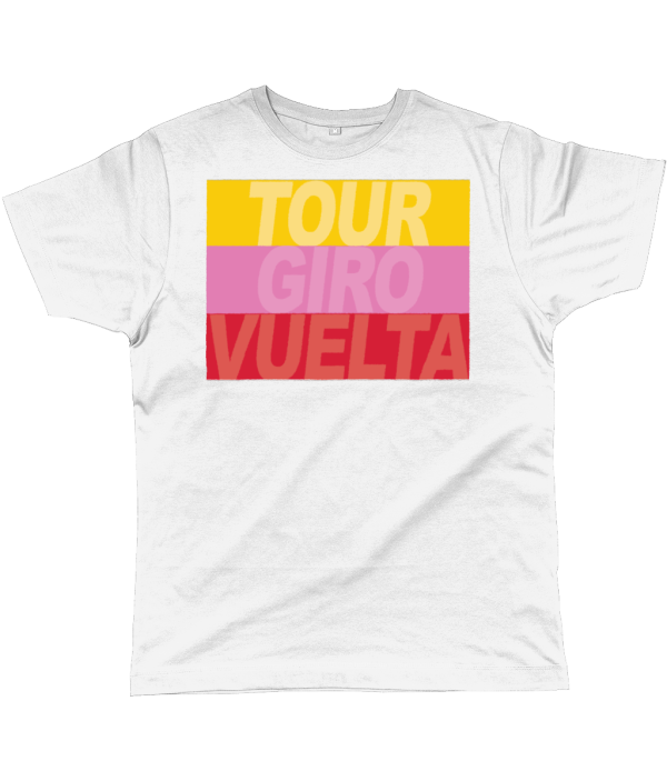 grand tours stripes cycling t-shirt