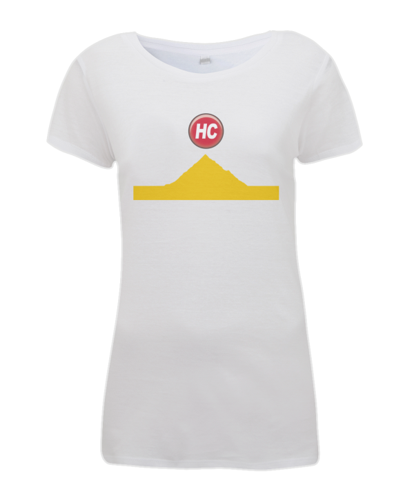 hors categorie womens cycling t shirt yellow