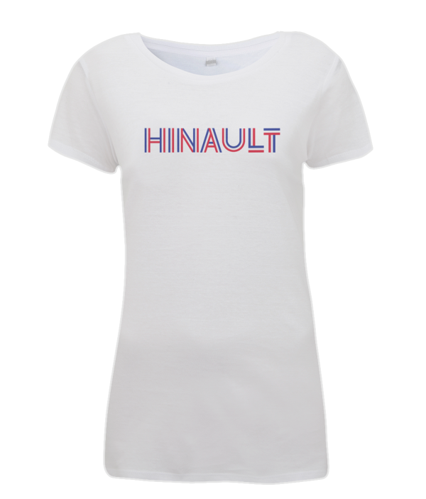 hinault rider name women's cycling t-shirt