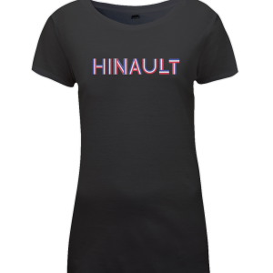 hinault rider name women's cycling t-shirt black