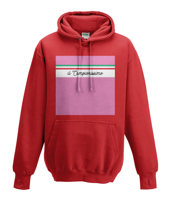 il campionissimo kids hoodie red