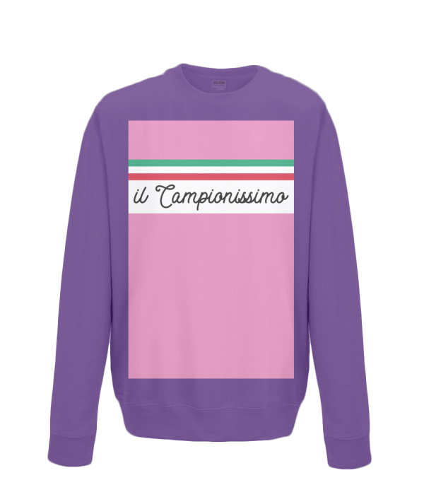 il campionissimo sweatshirt purple