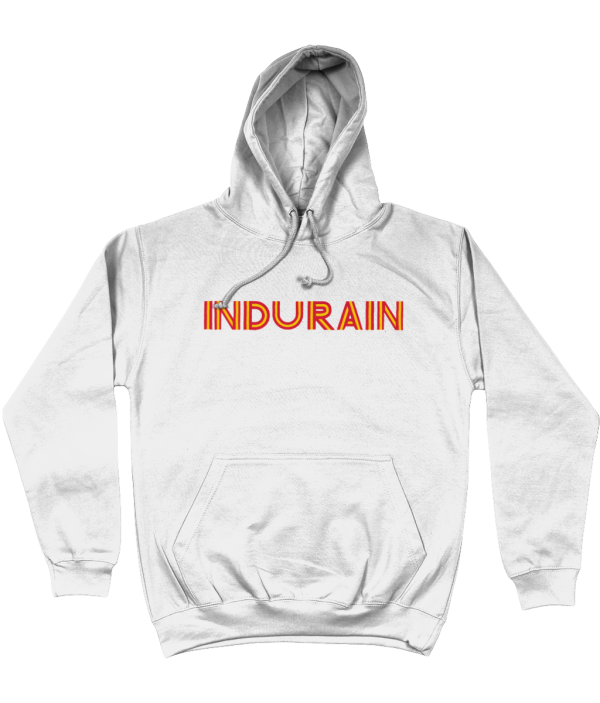 indurain hoodie white