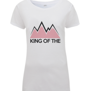 king of the mountains womens cycling t-shirt