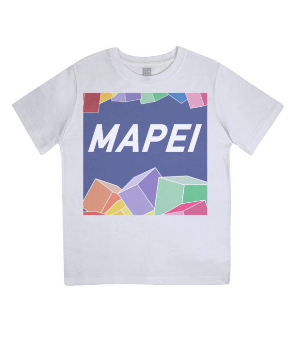 mapei kids cycling t-shirt - white
