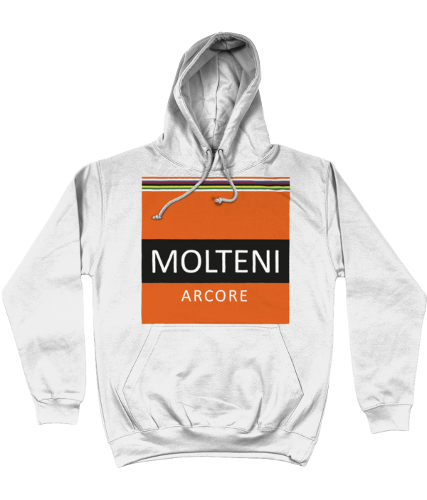 molteni cycling hoodie white