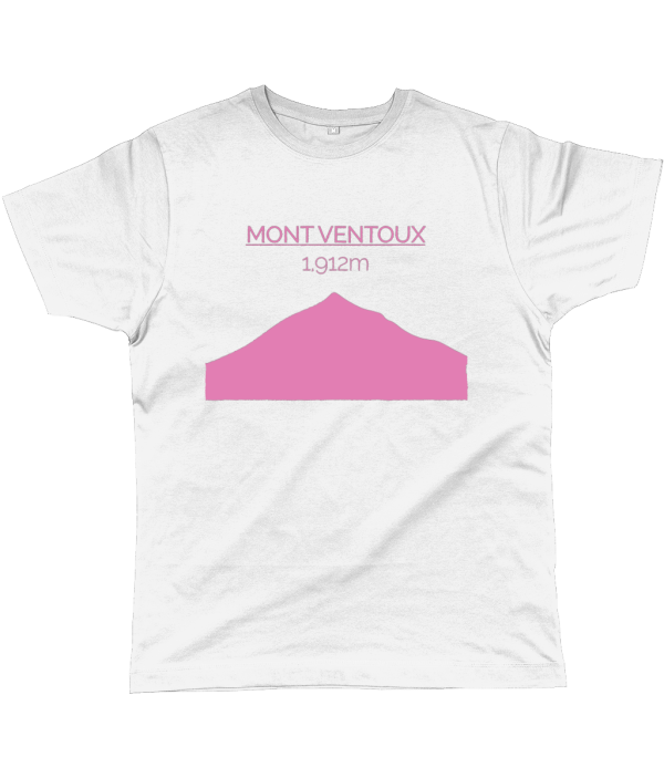 mont ventoux cycling t-shirt pink