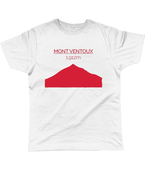 mont ventoux cycling t-shirt red
