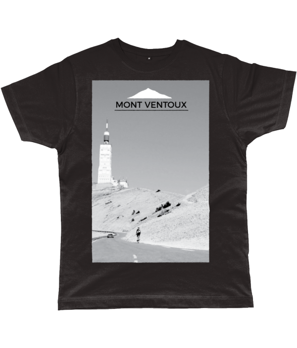 mont ventoux scenery t-shirt black