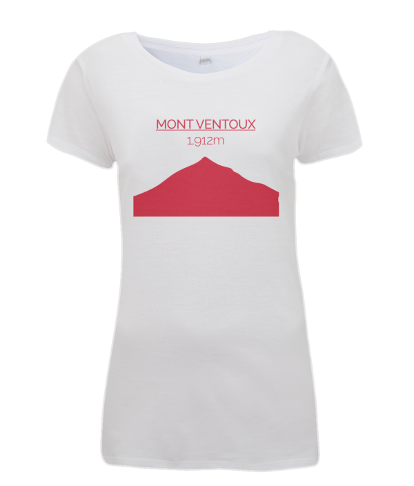 mont ventoux womens cycling t-shirt red