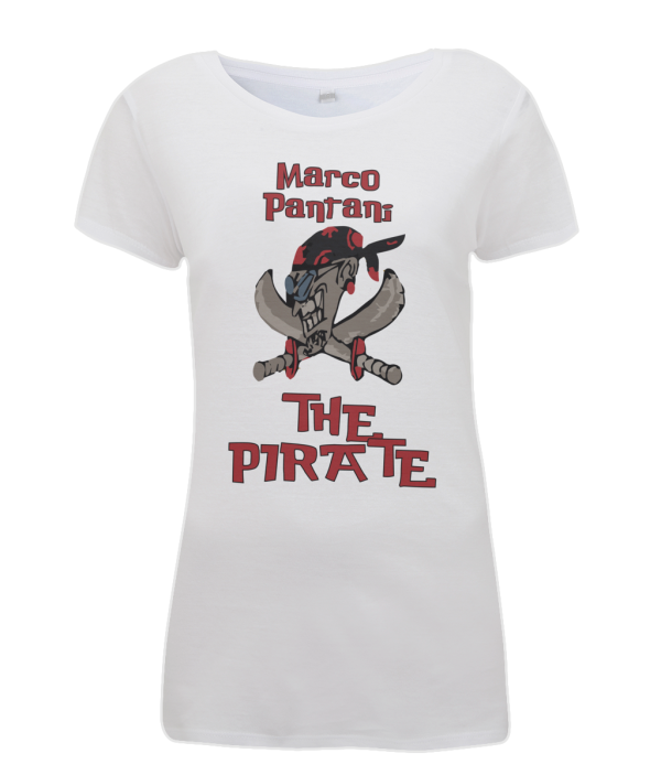 pantani the pirate womens t-shirt