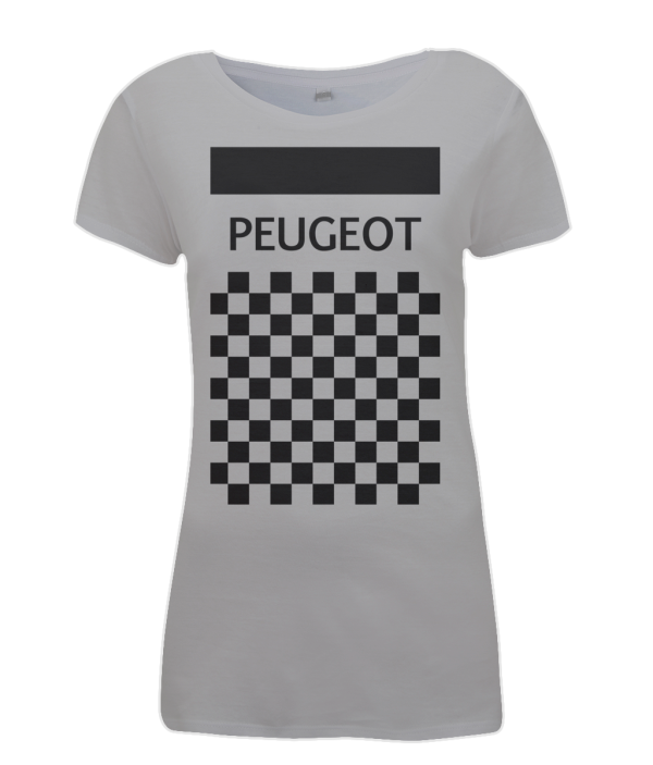 Peugeot womens cycling t-shirt grey